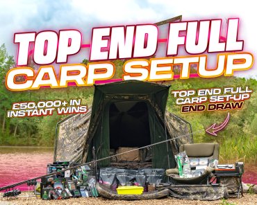 TOP END FULL CARP SETUP! — £50,000+ OF INSTANT WINS!