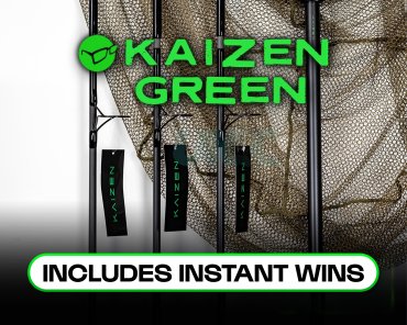 KORDA KAIZEN GREEN 12FT 3.5LB RODS + KORDA KAIZEN GREEN NET 42"!