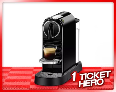 NESPRESSO CITIZ COFFEE POD MACHINE!