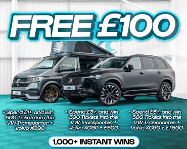 FREE ENTRY - WIN £100 | SPEND £1-£5+ AND WIN COMPETITION TICKETS & CASH! — #2