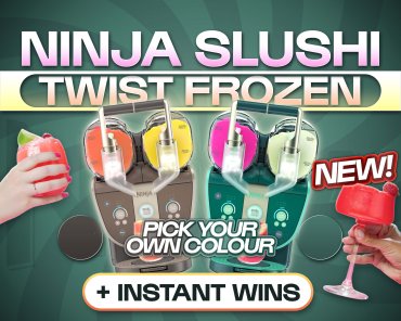 *NEW* NINJA SLUSHI TWIST FROZEN DRINK MAKER - CHOOSE YOUR COLOUR!