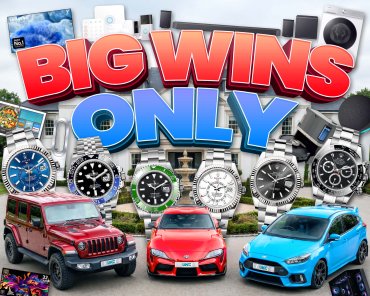 BIG WINS ONLY! SPIN & WIN! #173 — ALL PRIZES OVER £20!