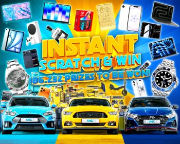 INSTANT SCRATCH & WIN! #178 — CARS, ROLEX'S, CASH, TECH & MORE!