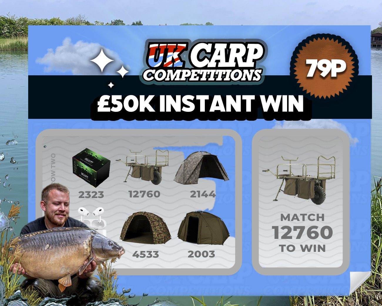 UK Carp Competitions – Carp Fishing Gear Competitions