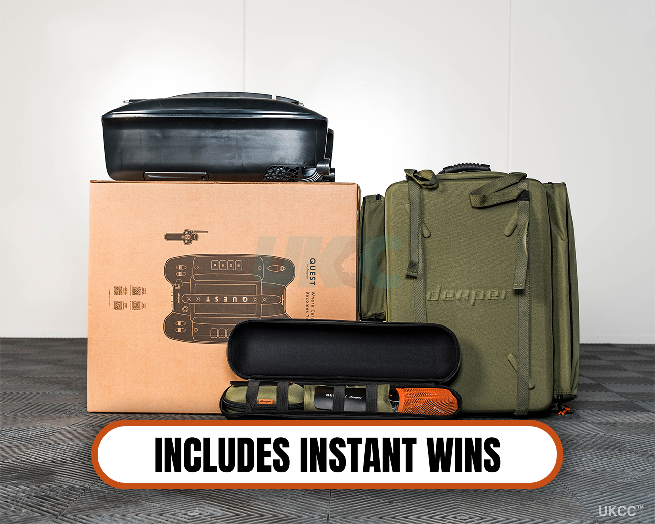 DEEPER QUEST BAIT BOAT!