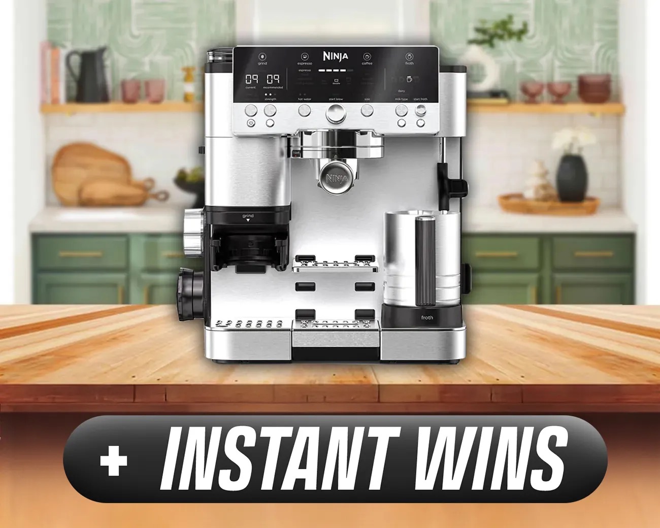 NINJA LUXE CAFÉ PREMIER ESPRESSO MACHINE!