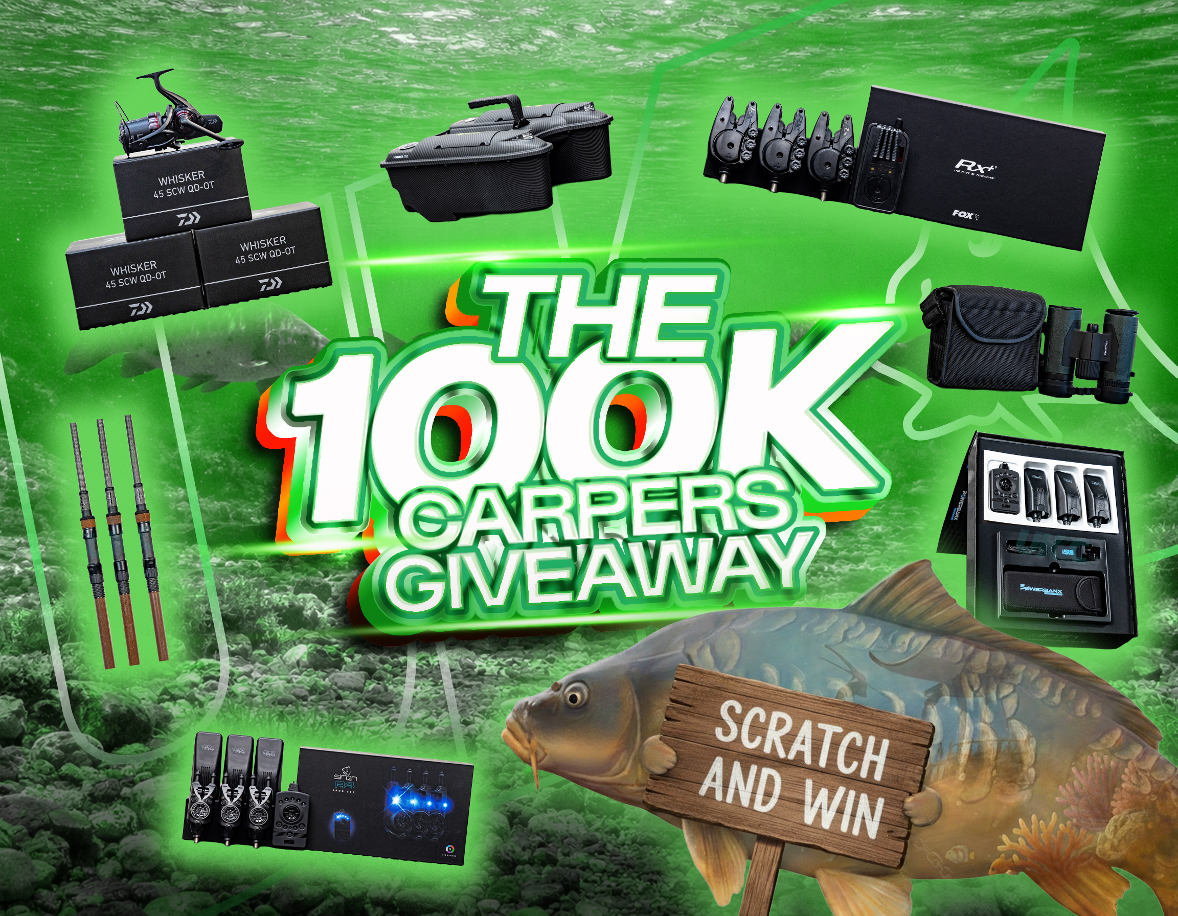 THE £100K CARPERS GIVEAWAY!