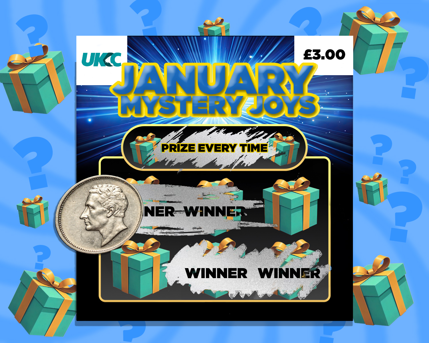 PRIZE EVERY TIME | JANUARY MYSTERY JOYS!