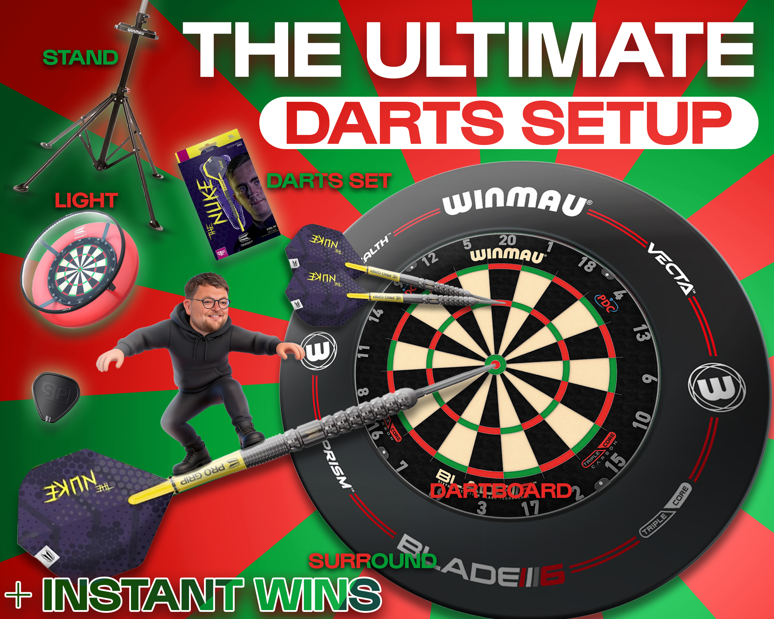 THE ULTIMATE DARTS SETUP!