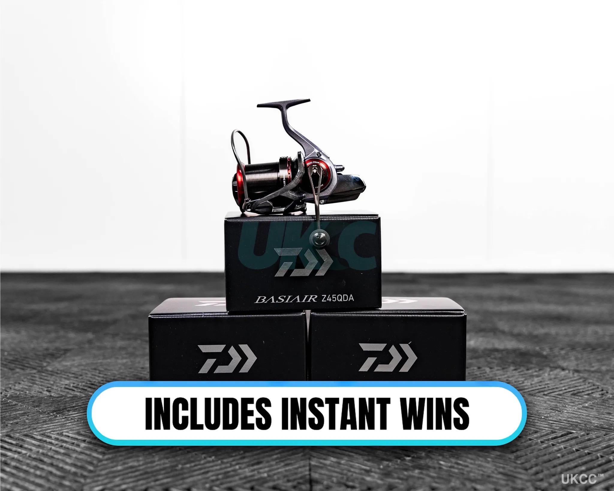 DAIWA TOURNAMENT BASIAIR Z45 QD MAG SEALED REELS!