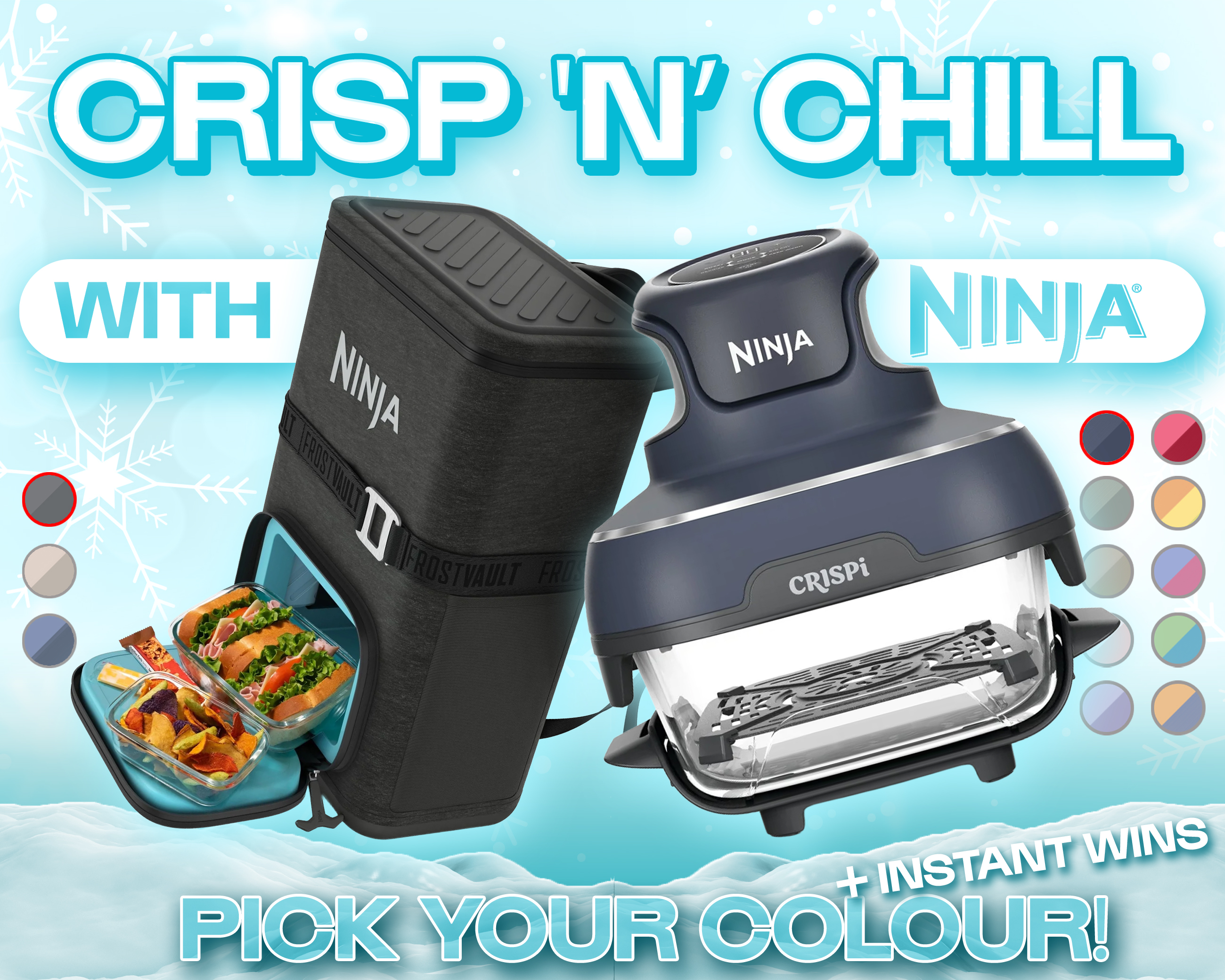 CRISP & CHILL WITH NINJA - CHOOSE YOUR COLOUR!