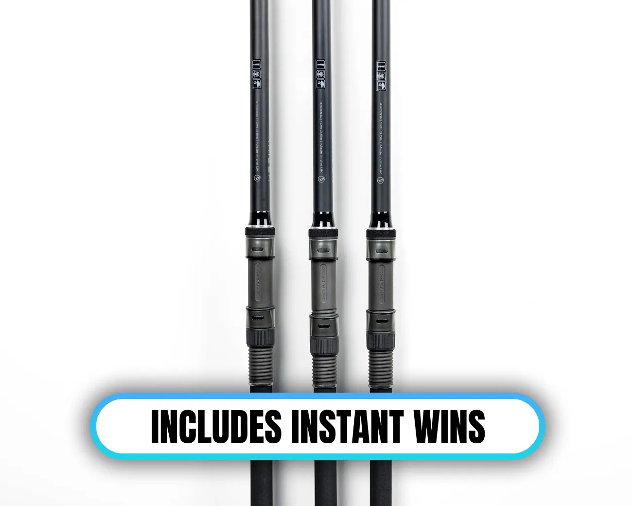 KORDA KAIZEN GREEN 12FT 3.5LB RODS!