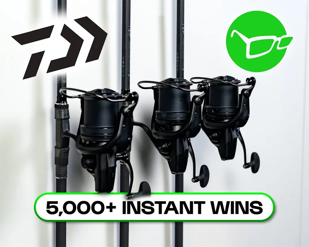 DAIWA BASIA REELS + KORDA KAIZEN PLATINUM RODS!