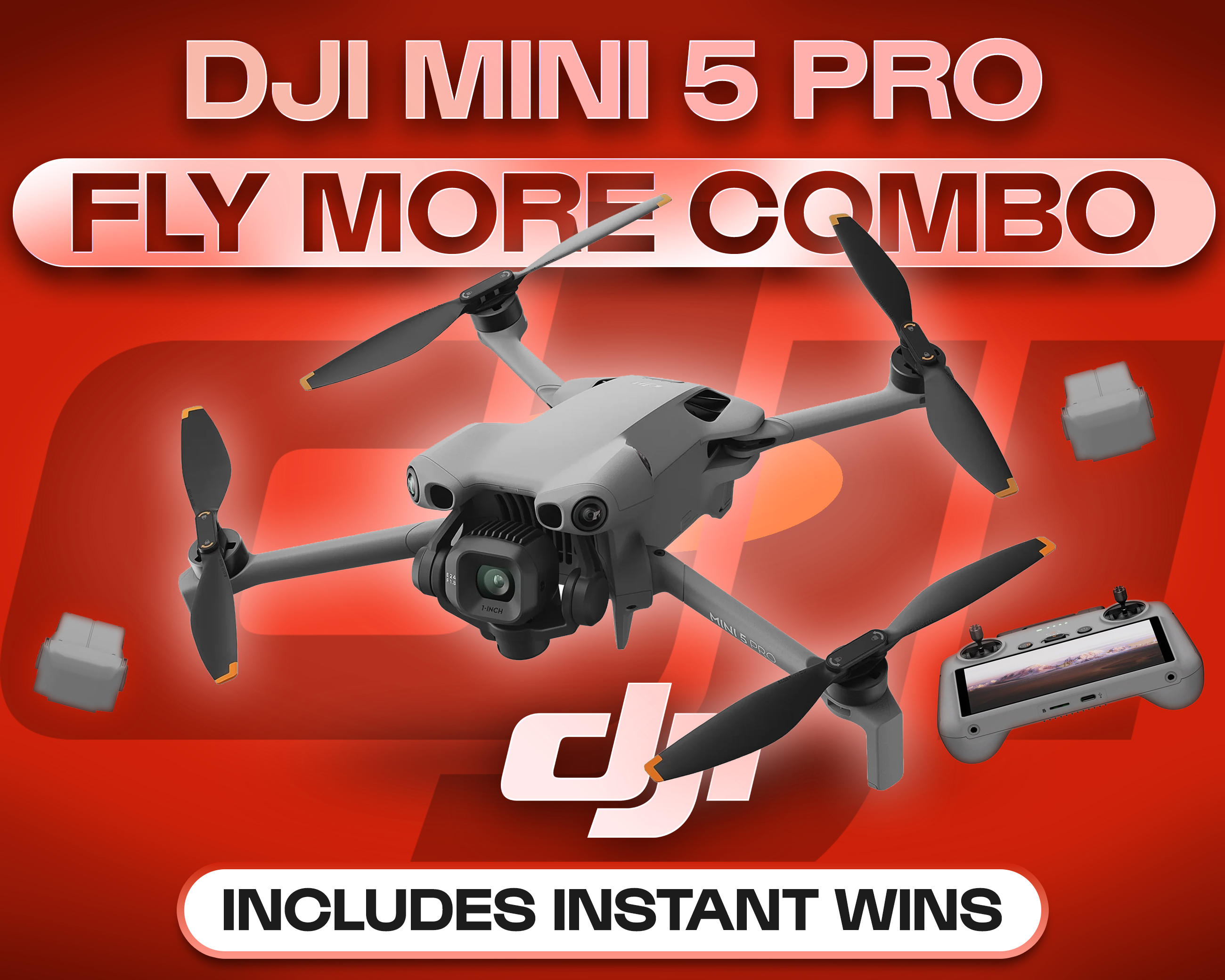 DJI MINI 5 PRO DRONE FLY MORE COMBO!