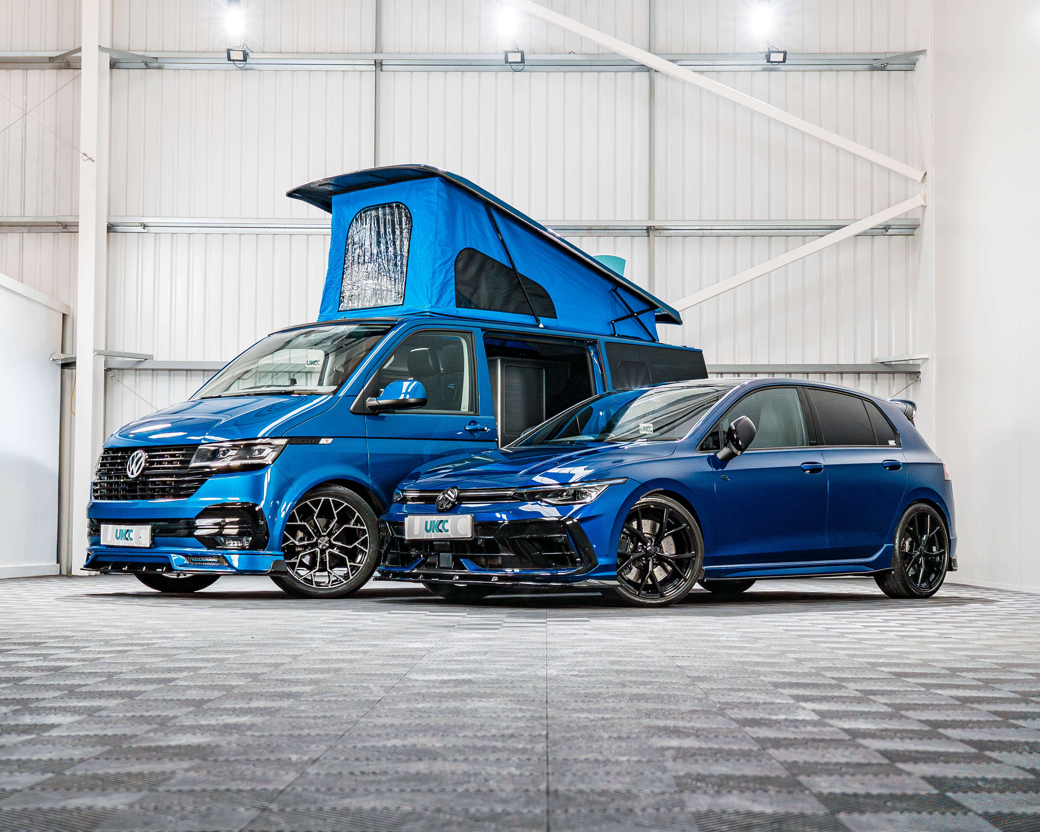 2024 VW TRANSPORTER CAMPER + 2025 VW GOLF R!