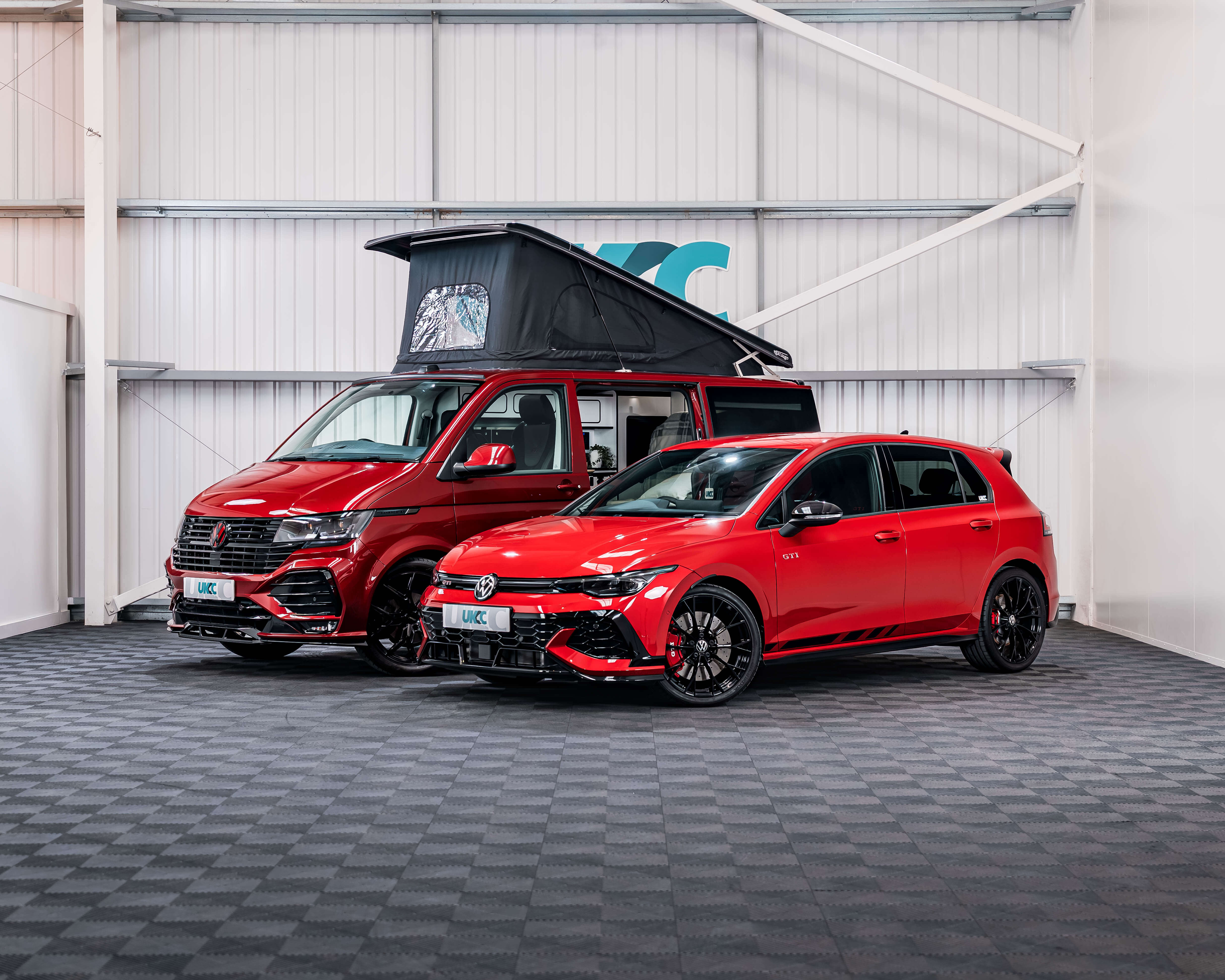 2023 VW TRANSPORTER CAMPER + 2025 VW GOLF GTI CLUBSPORT + £5,000 CASH!