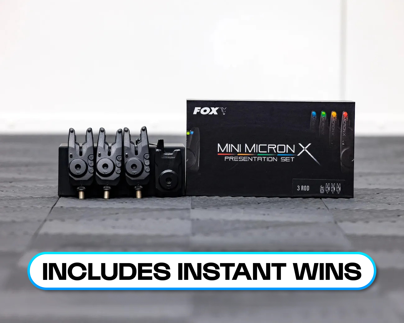 FOX MINI MICRON X 3 ROD SET!