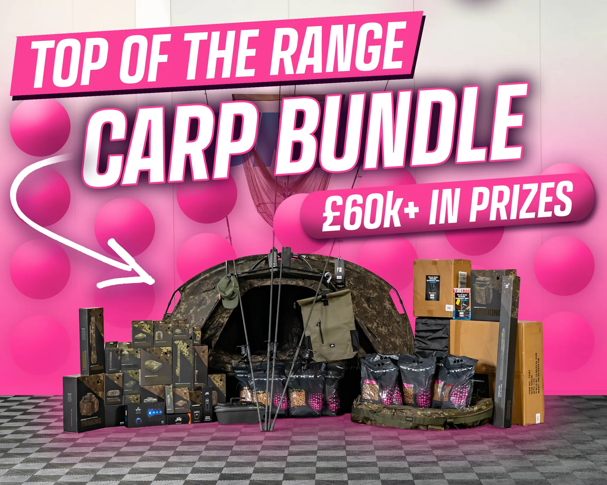 MEGA FULL CARP SETUP + INSTANT WINS!