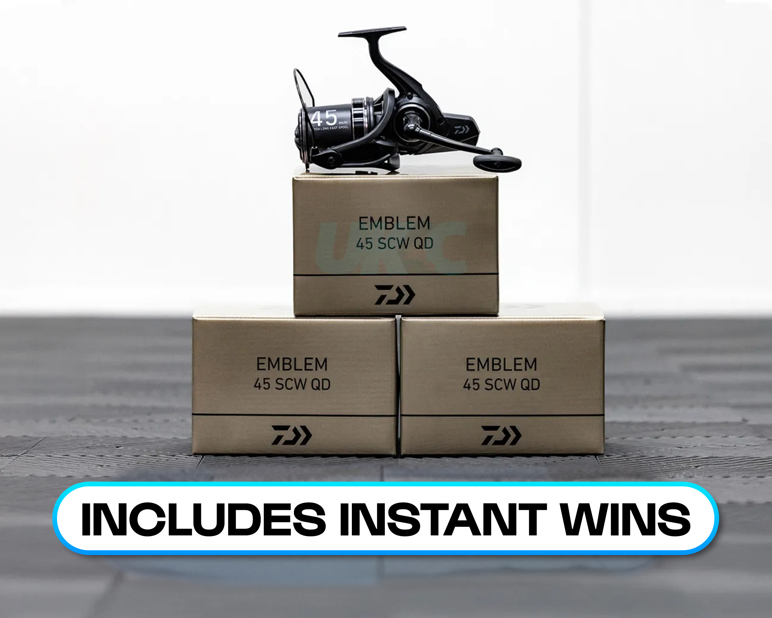 DAIWA 23 EMBLEM 45 SCW QD REELS!