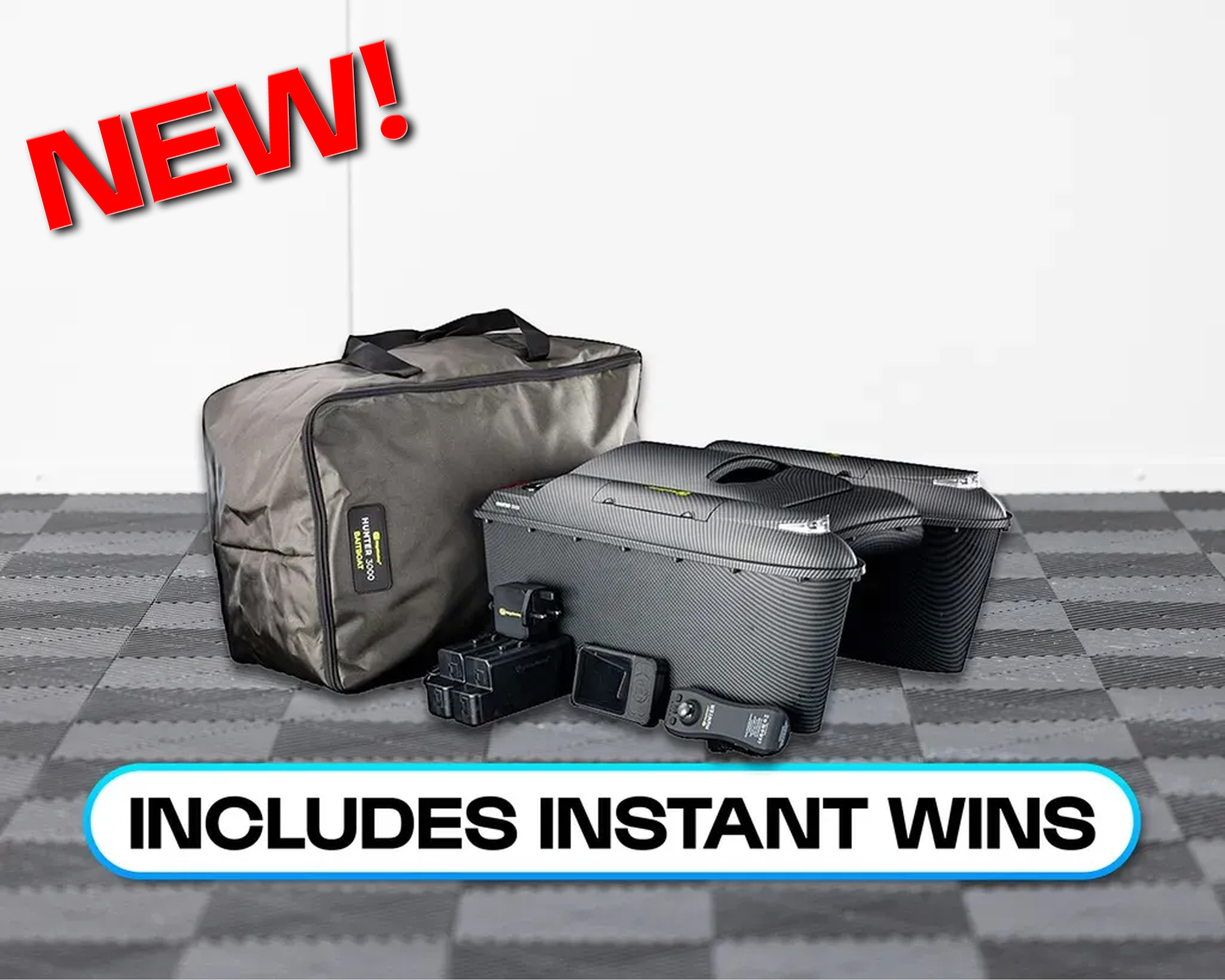 *NEW* RIDGEMONKEY HUNTER 3000 BAIT BOAT ECHO EDITION!
