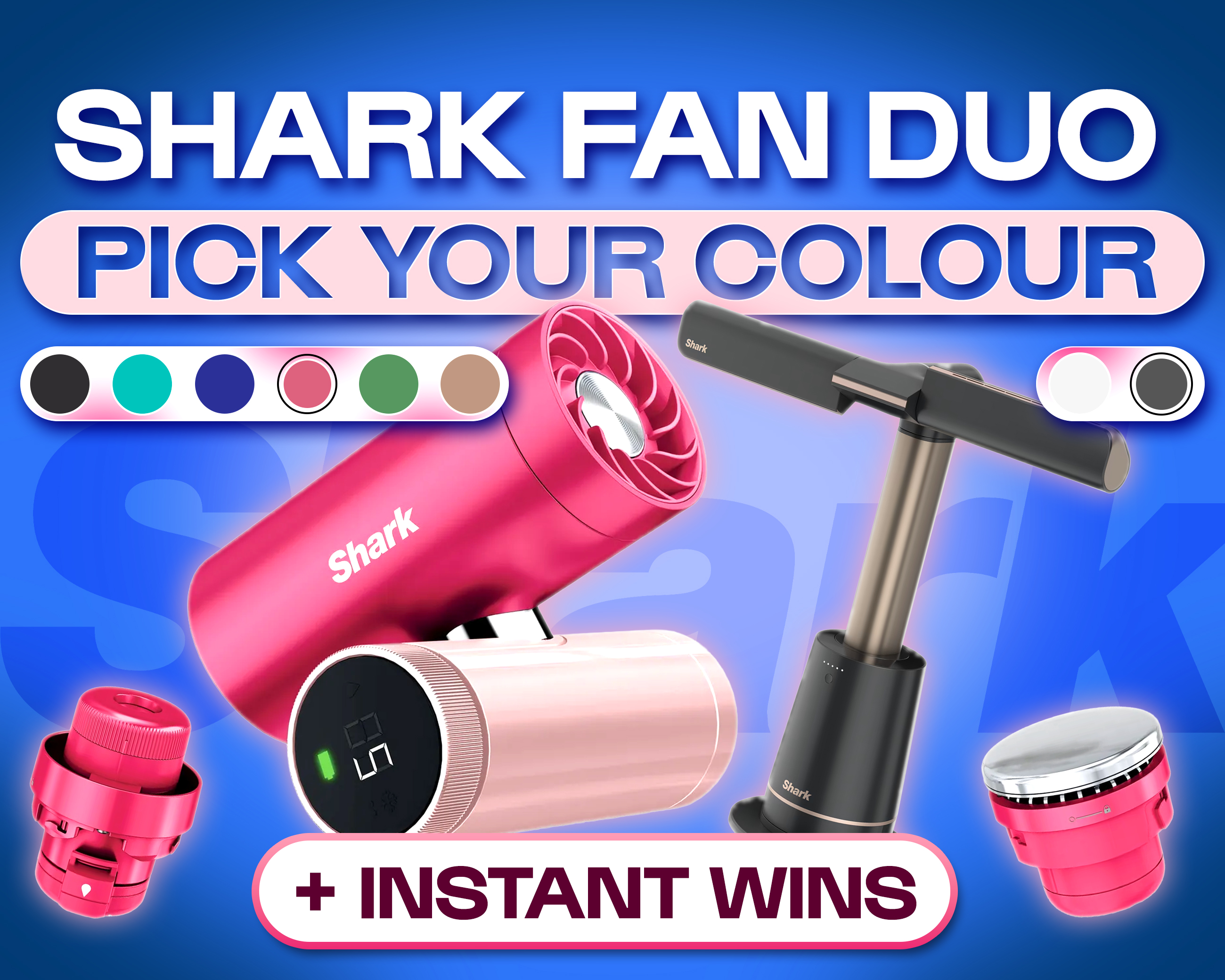 SHARK FAN DUO - HOME & AWAY!
