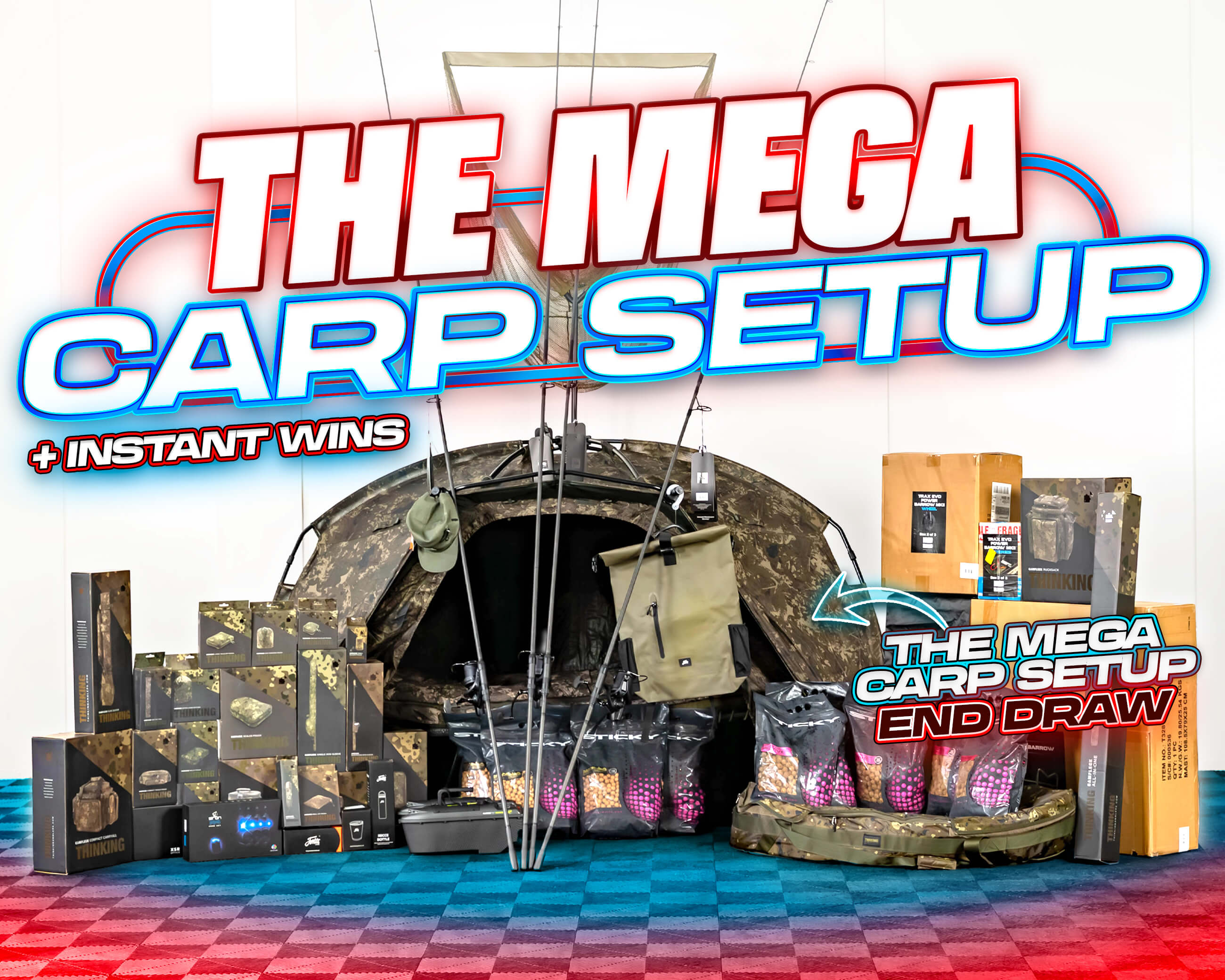 MEGA FULL CARP SETUP + INSTANT WINS!