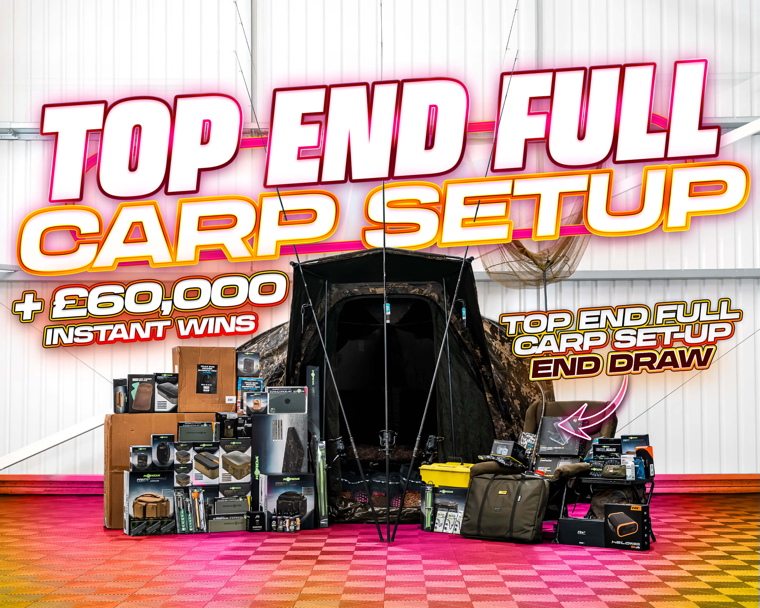 TOP END FULL CARP SETUP!