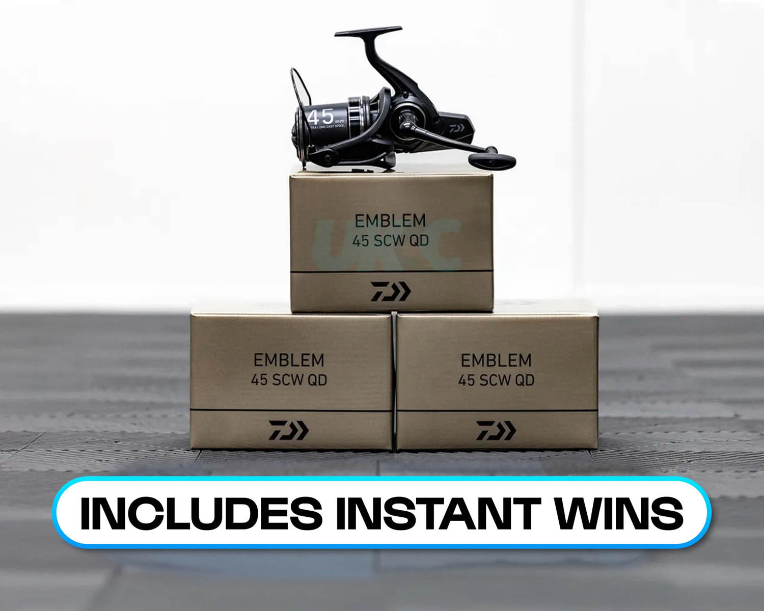 DAIWA 23 EMBLEM 45 SCW QD REELS!