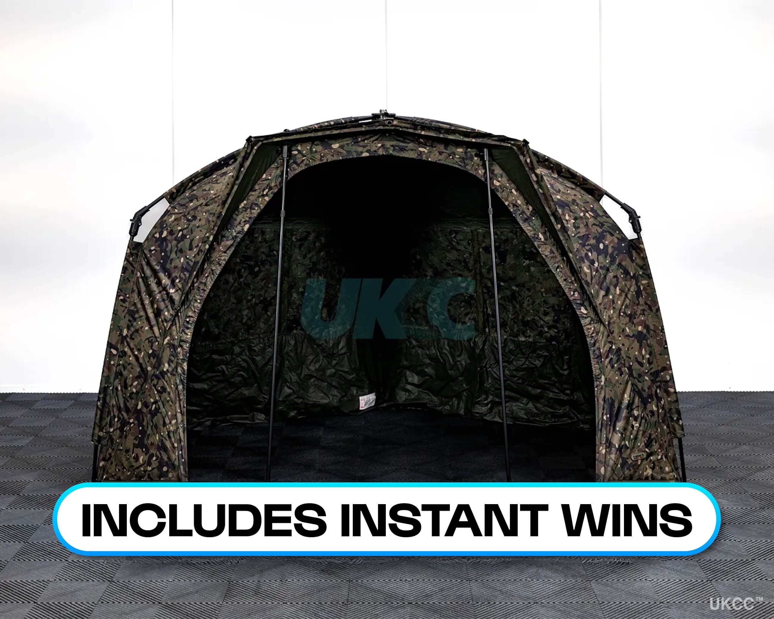 TRAKKER TEMPEST RS BROLLY CAMO!