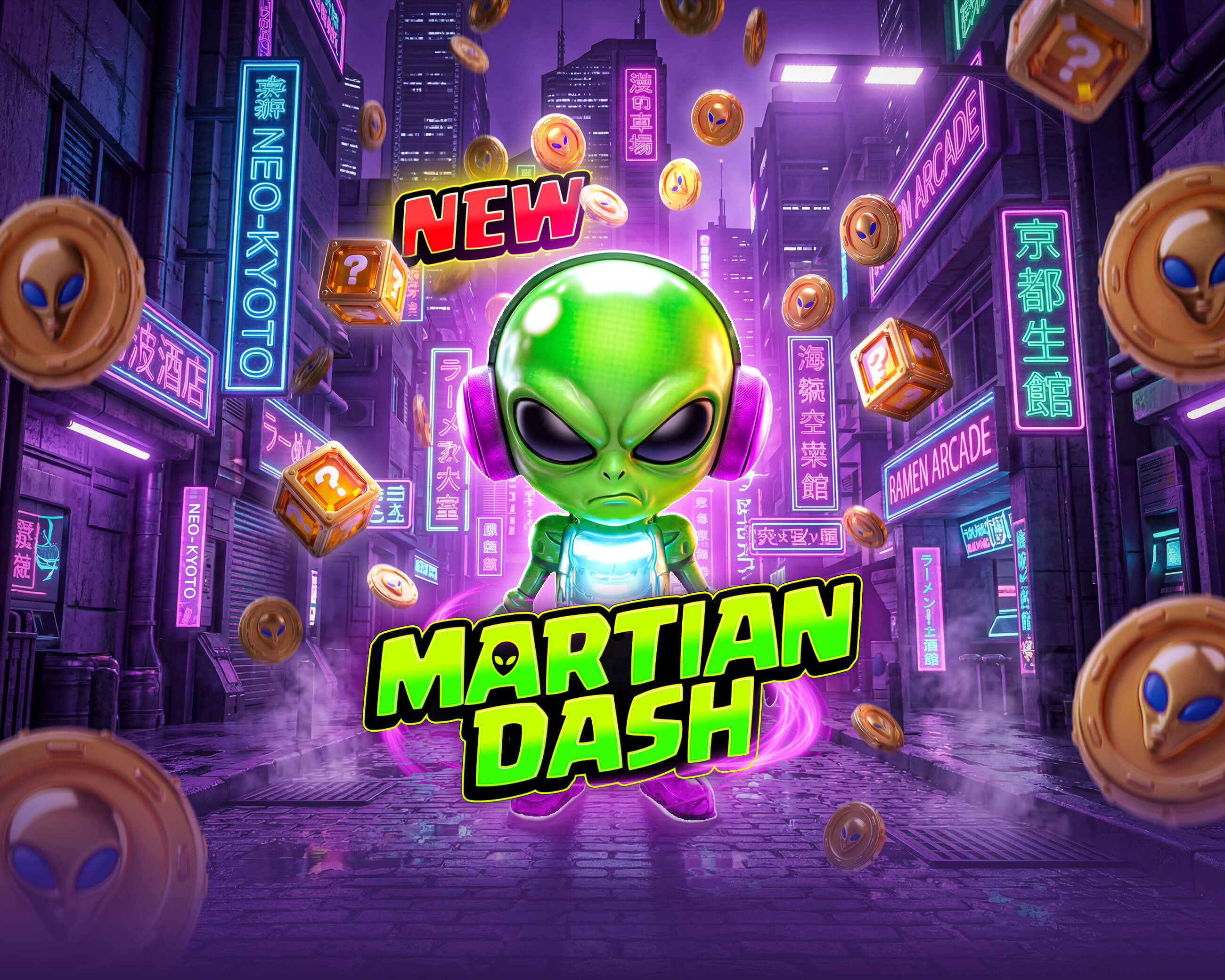 THE MARTIAN DASH!