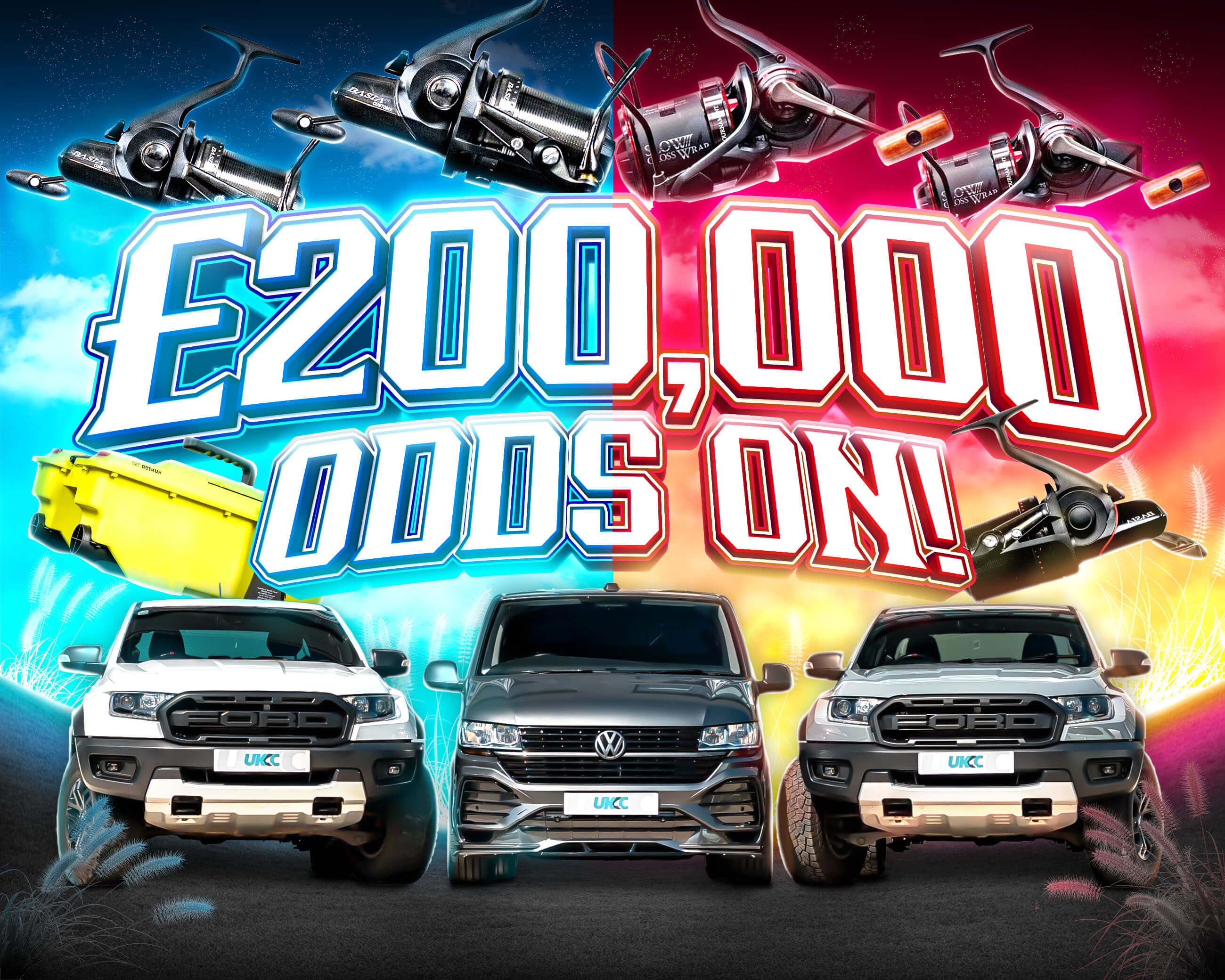 ODDS ON - THE £200,000 FISHING INSTANT WIN #1