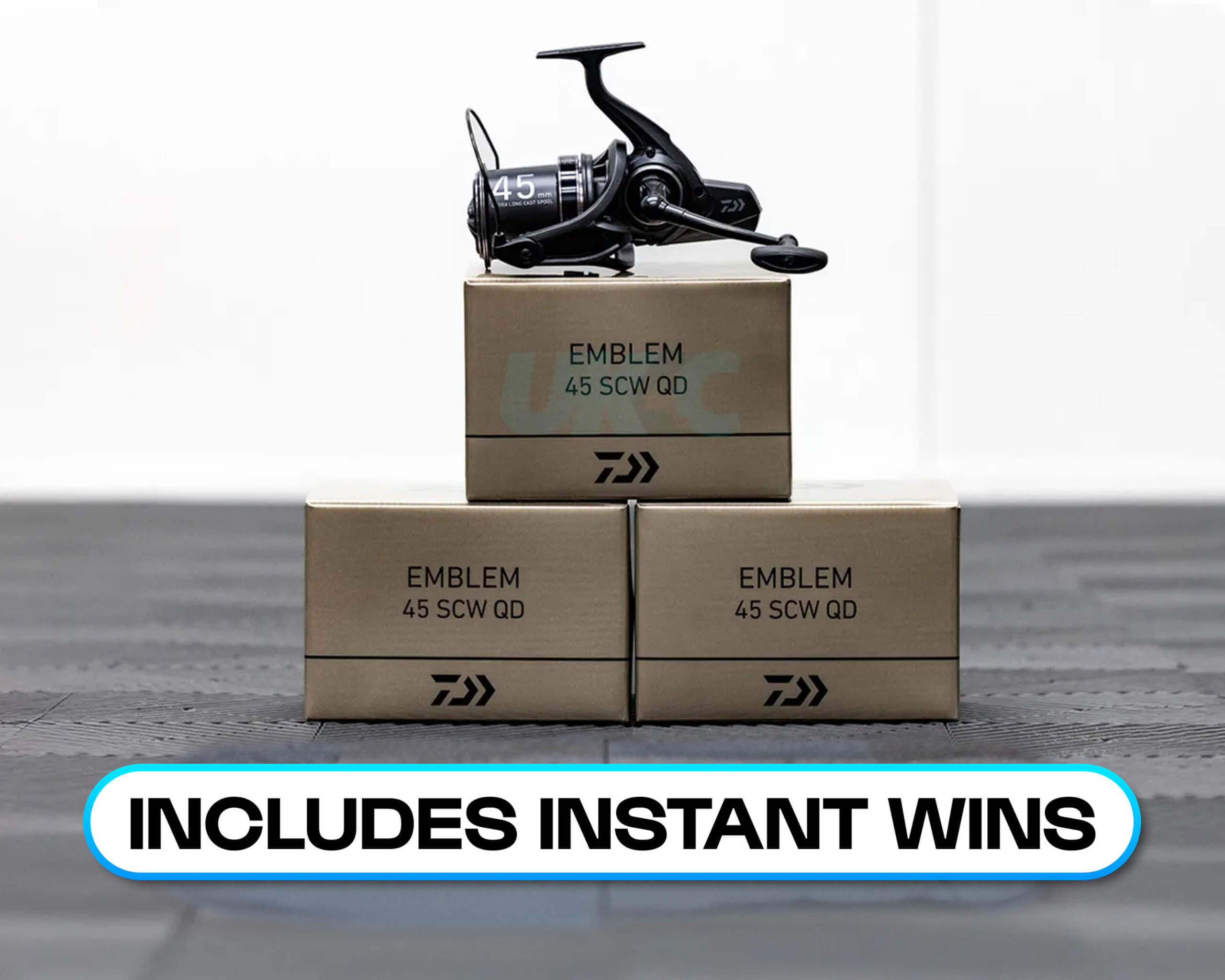 DAIWA 23 EMBLEM 45 SCW QD REELS!