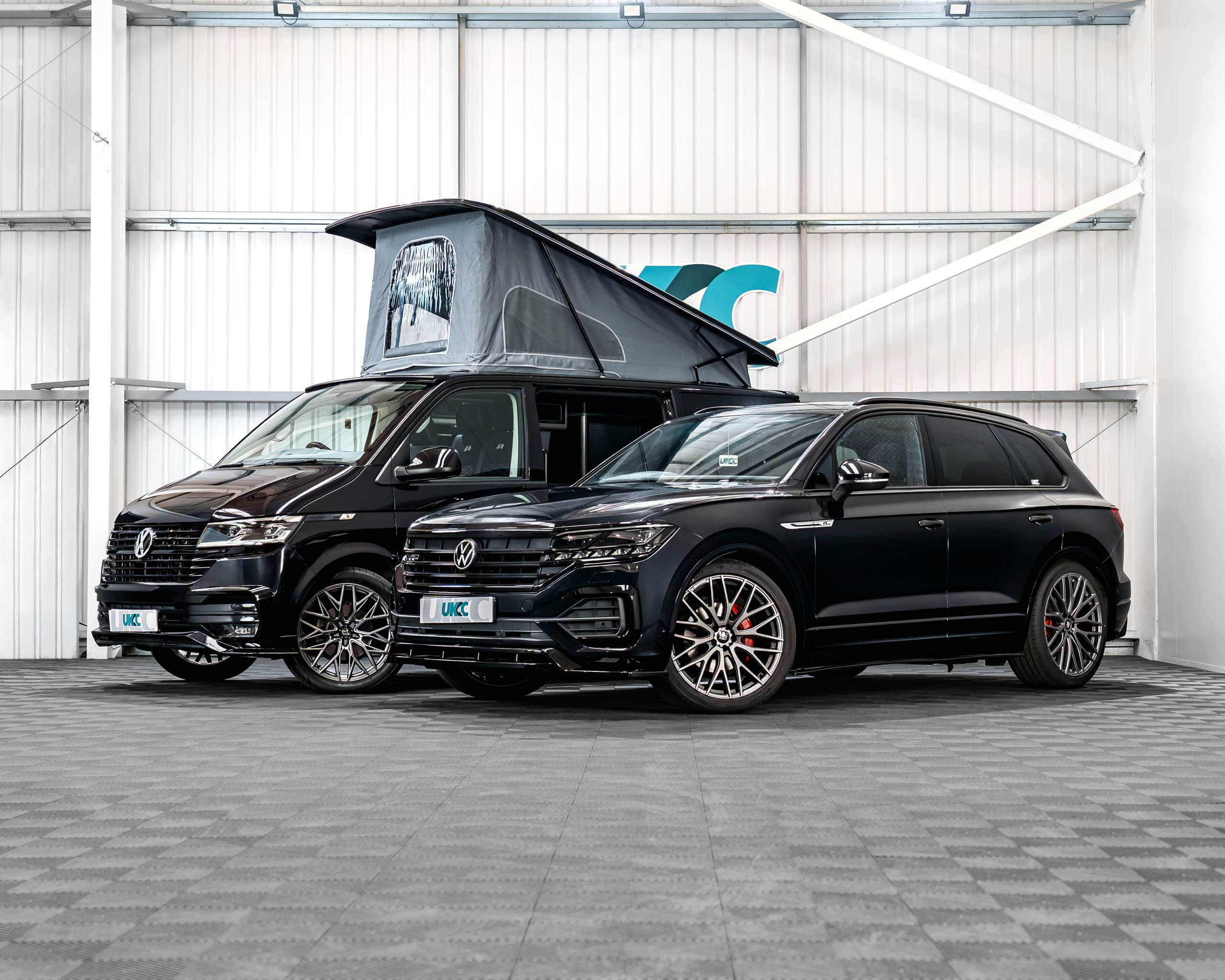 2024 VW TRANSPORTER CAMPER T6.1 + VW TOUAREG R-LINE + £5,000!