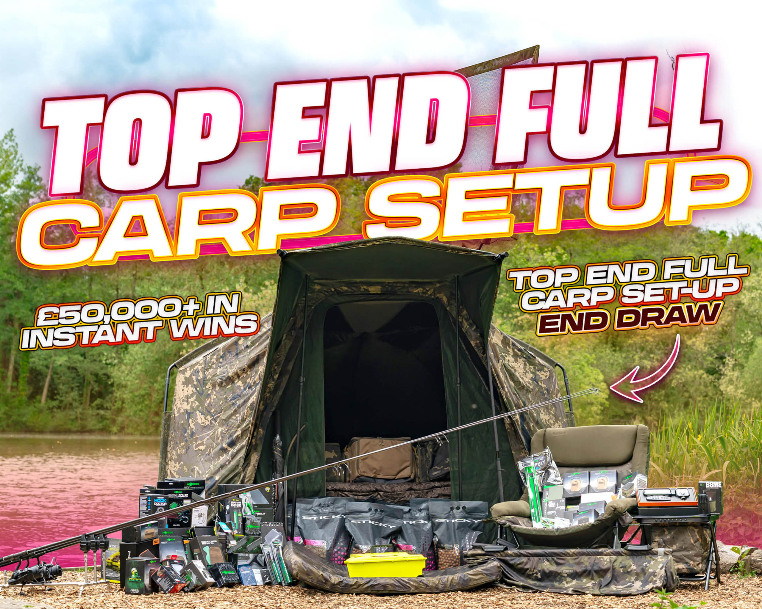 TOP END FULL CARP SETUP!