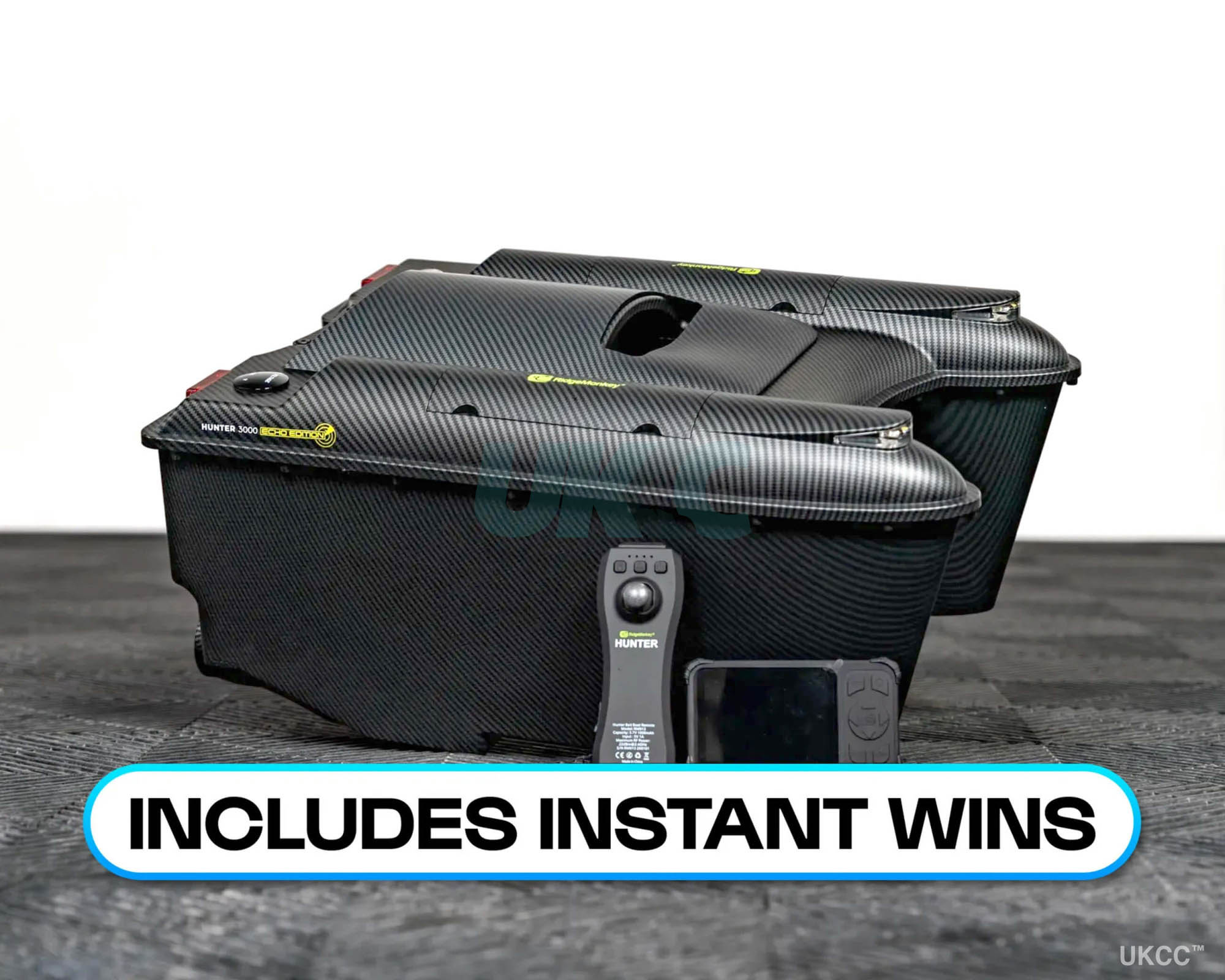 RIDGEMONKEY HUNTER 3000 BAIT BOAT ECHO EDITION!