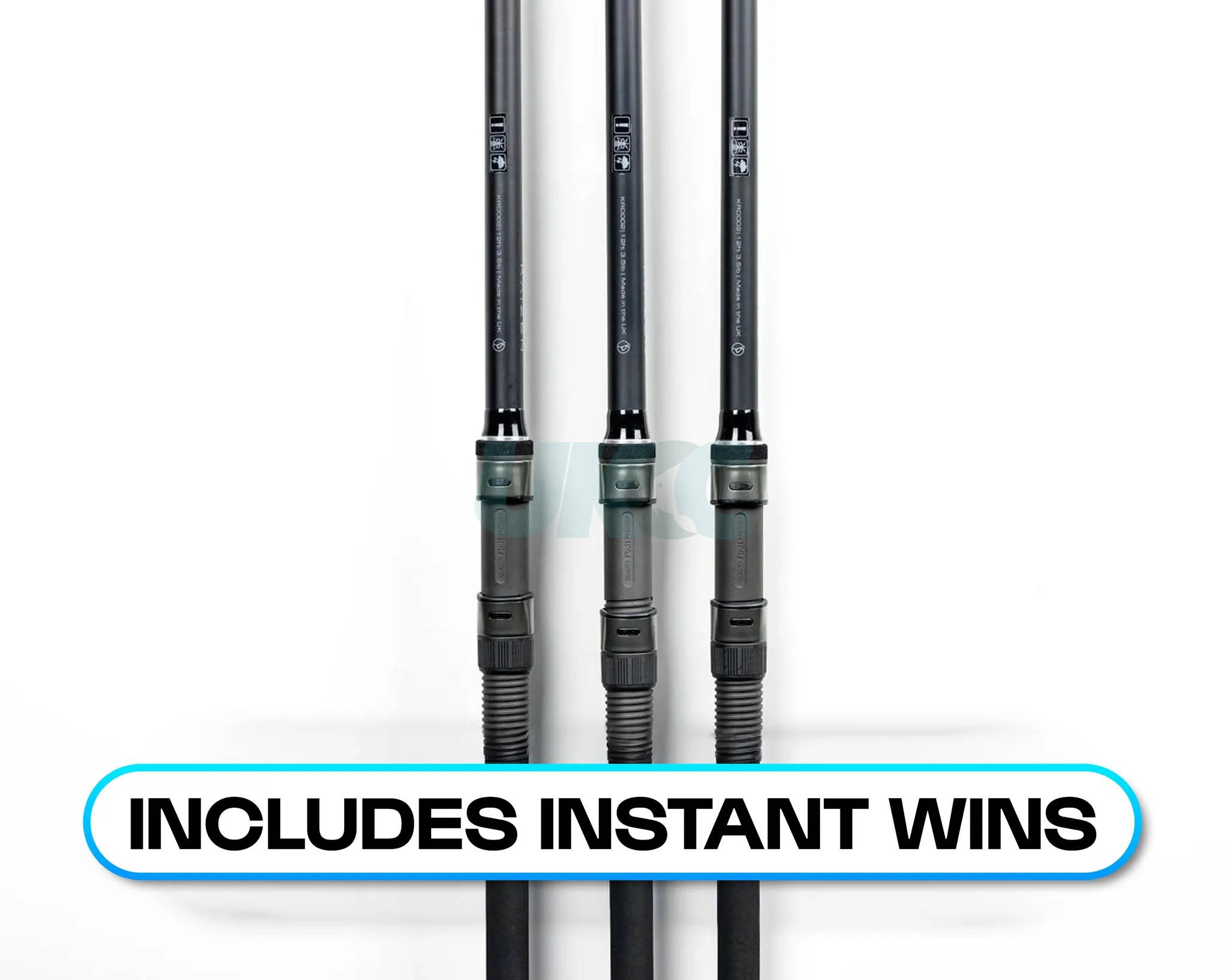 KORDA KAIZEN PLATINUM 12FT 3.5LB RODS!