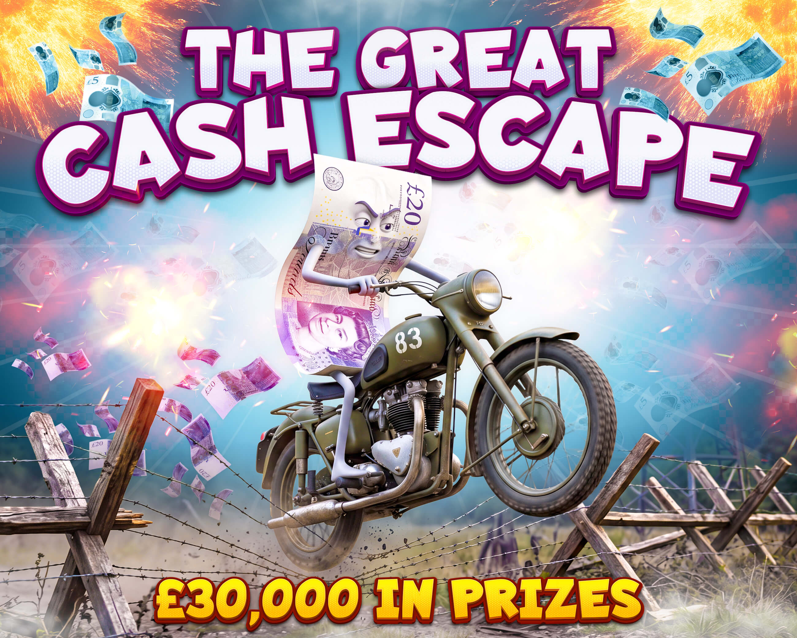 THE GREAT CASH ESCAPE!