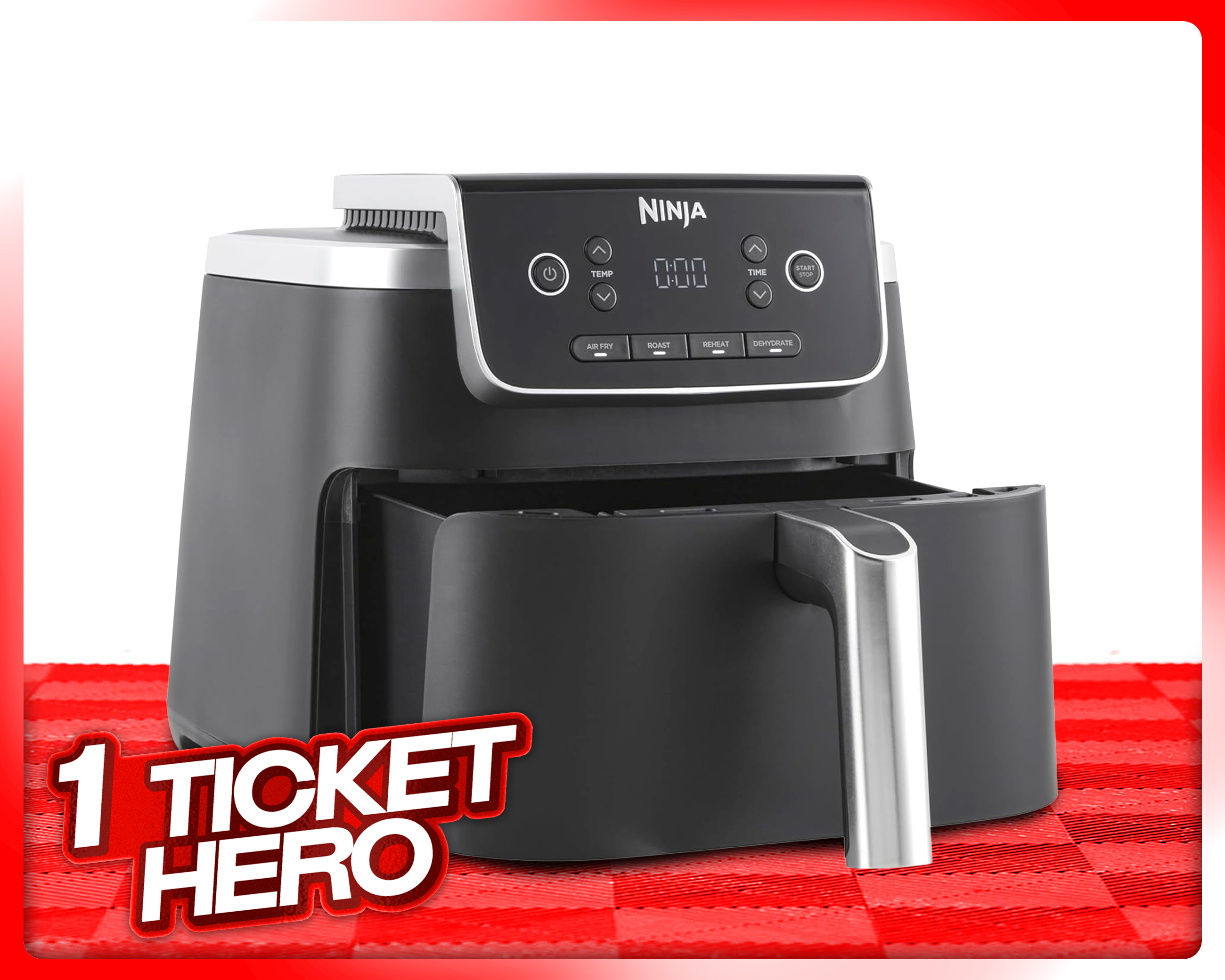 NINJA AIR FRYER PRO 4.7L!