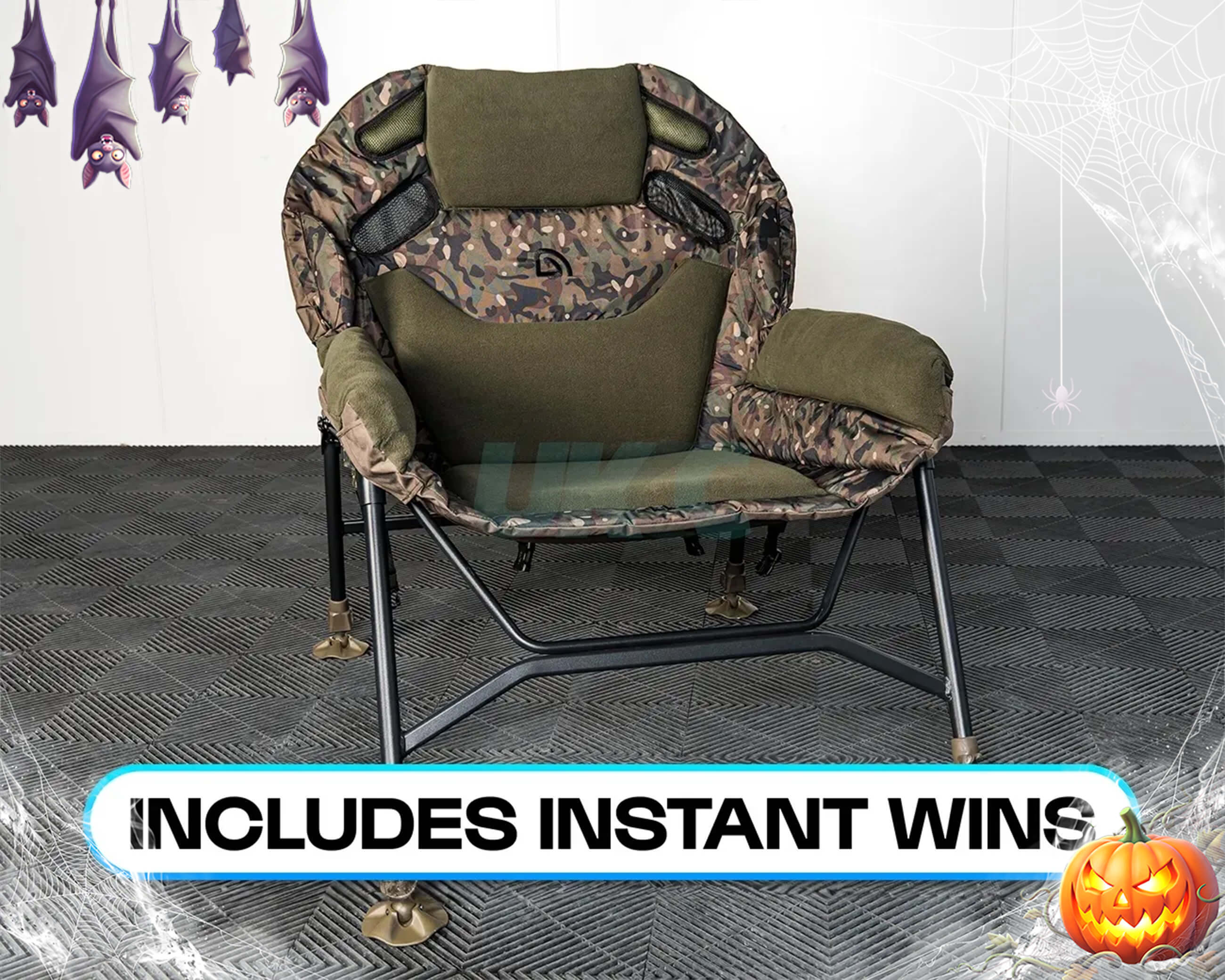 TRAKKER LEVELITE CAMO COLOSSUS CHAIR!