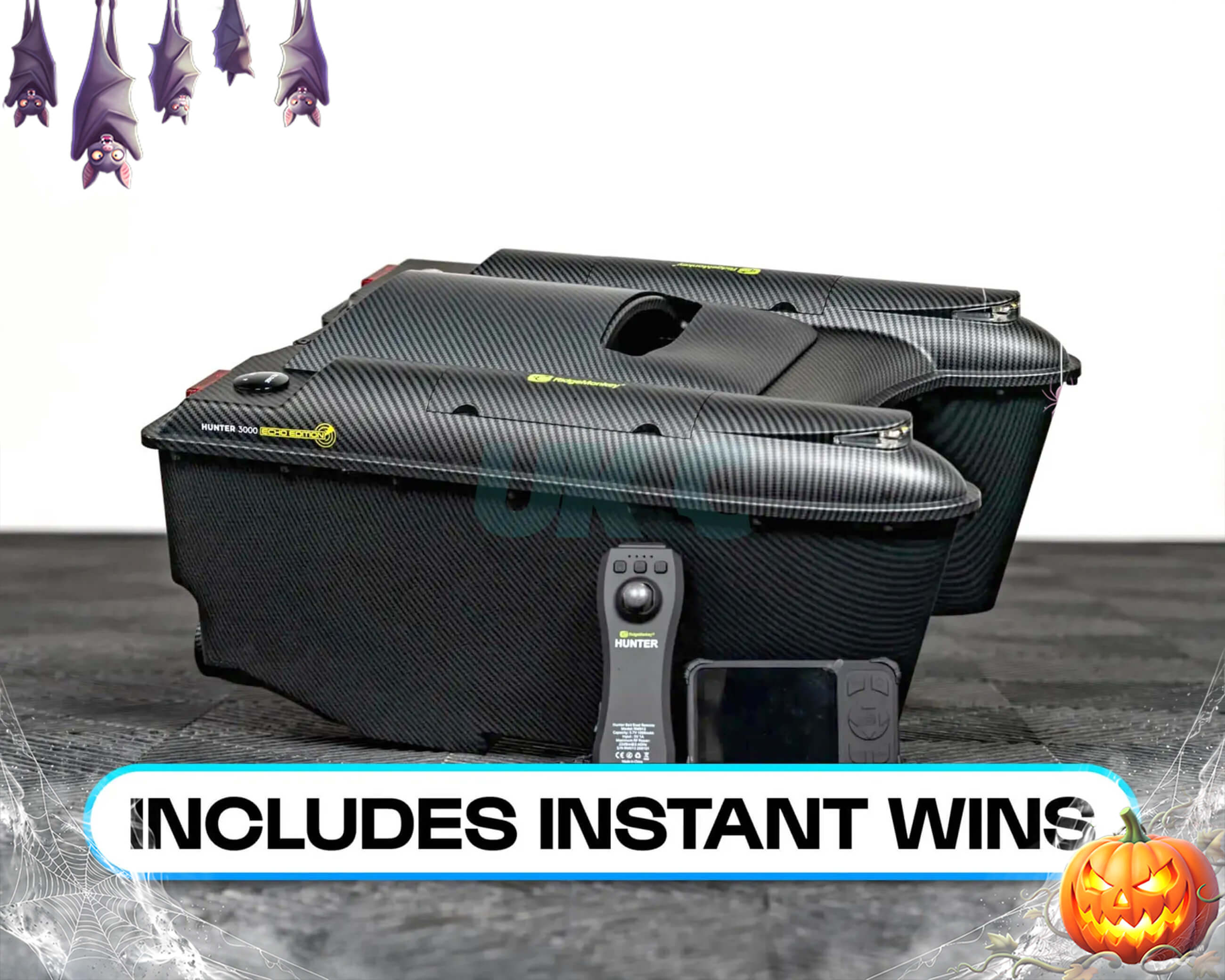 RIDGEMONKEY HUNTER 3000 BAIT BOAT ECHO EDITION!