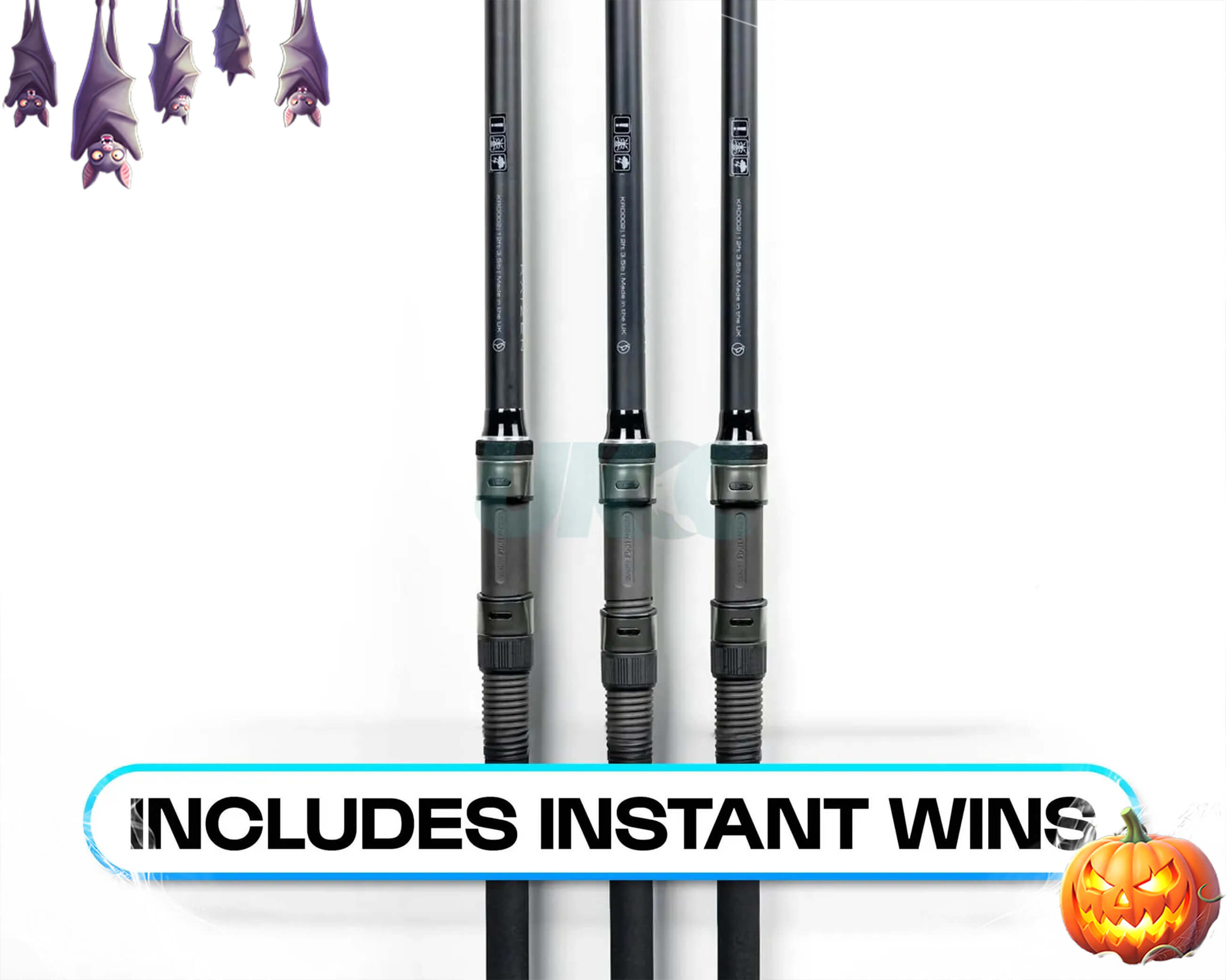 KORDA KAIZEN PLATINUM 12FT 3.5LB RODS!