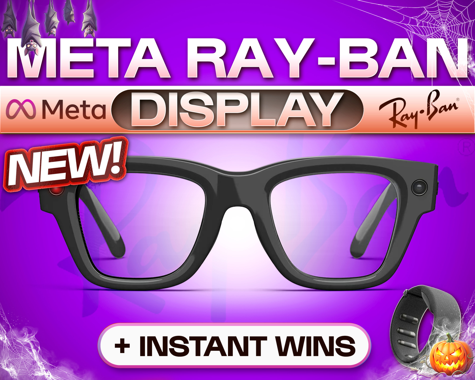 META RAY-BAN DISPLAY SMART GLASSES!