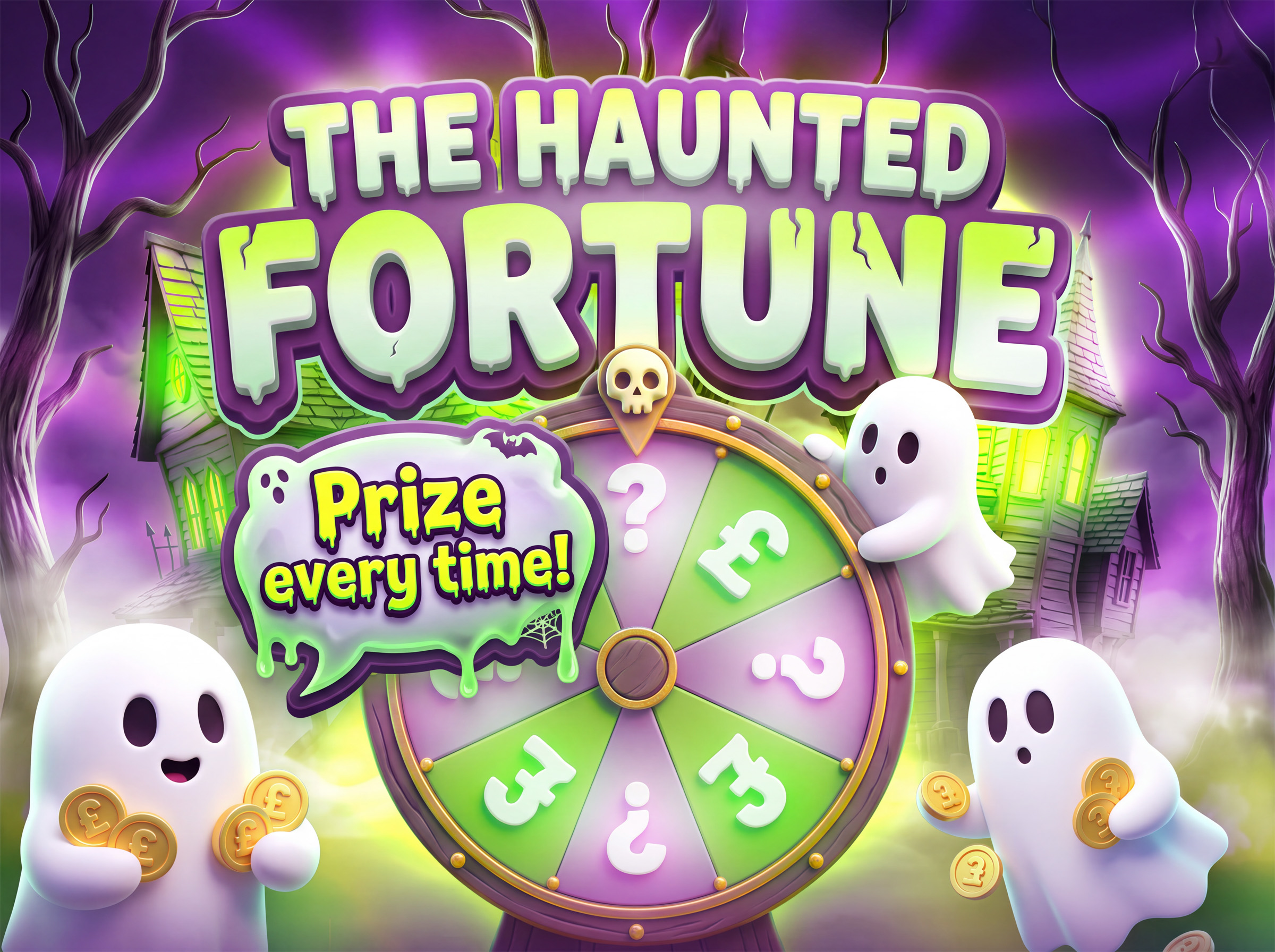 🎃👻 THE HAUNTED FORTUNE 👻🎃 - PRIZE EVERY TIME!