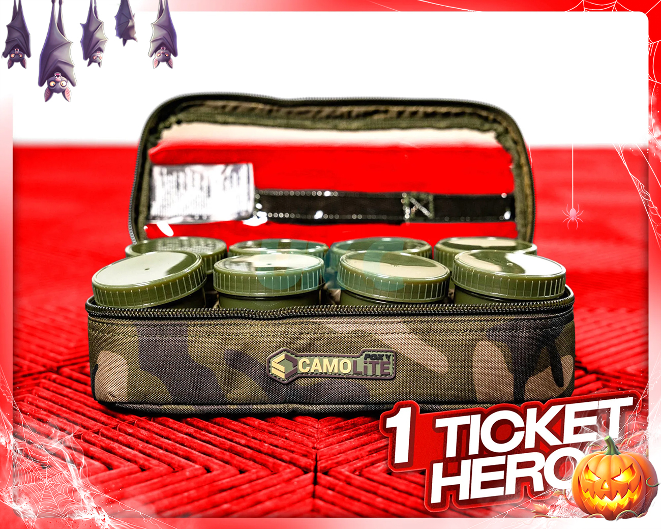 FOX CAMOLITE 12 POT HOOKBAIT CASE!
