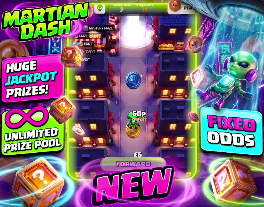 THE MARTIAN DASH!